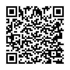 Código QR para número de telefone +2693502766