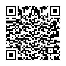 Código QR para número de teléfono +2693502804