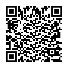 Código QR para número de teléfono +2693503316