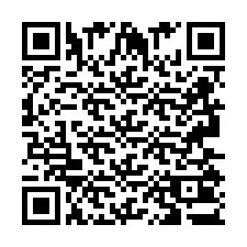 Codice QR per il numero di telefono +2693503322