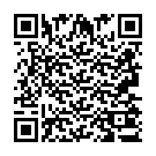 Código QR para número de telefone +2693503323