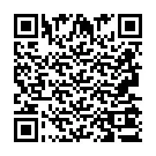 Codice QR per il numero di telefono +2693503387