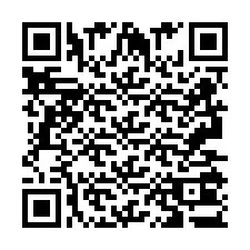 QR-code voor telefoonnummer +2693503389