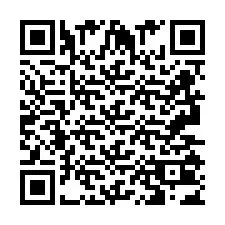 QR-code voor telefoonnummer +2693503419