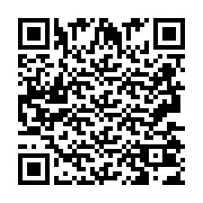 QR kód a telefonszámhoz +2693503421