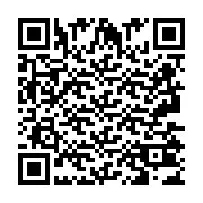 QR kód a telefonszámhoz +2693503424