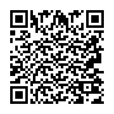 Código QR para número de telefone +2693503433