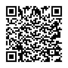 QR-code voor telefoonnummer +2693503464