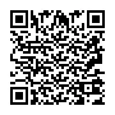 Código QR para número de telefone +2693503481