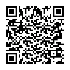 Código QR para número de teléfono +2693503488