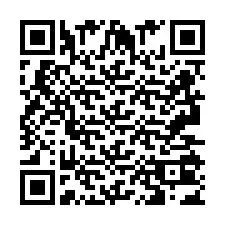 Código QR para número de telefone +2693503489