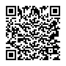 Codice QR per il numero di telefono +2693503493