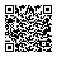 Código QR para número de teléfono +2693503507