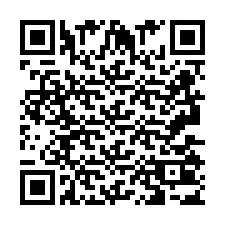 Codice QR per il numero di telefono +2693503531