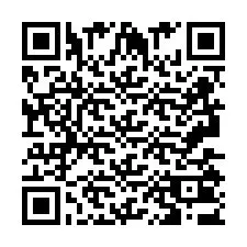 Código QR para número de telefone +2693503621