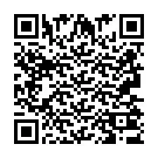 Código QR para número de telefone +2693503623