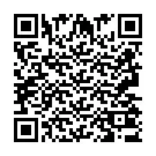 Código QR para número de teléfono +2693503639