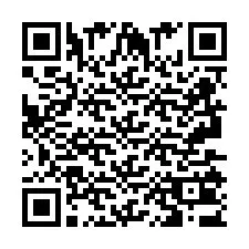 QR Code pour le numéro de téléphone +2693503644