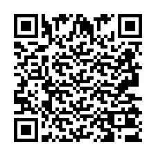 QR kód a telefonszámhoz +2693503649