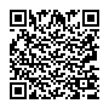 Código QR para número de teléfono +2693503650