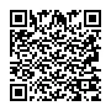 Código QR para número de teléfono +2693503802