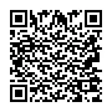 Código QR para número de telefone +2693503897