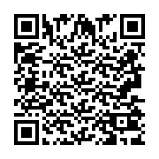 Código QR para número de telefone +2693503925