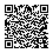 QR-koodi puhelinnumerolle +2693504049