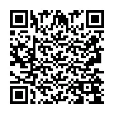 Código QR para número de telefone +2693504064