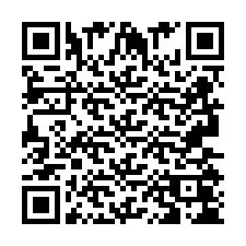 QR-code voor telefoonnummer +2693504223