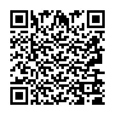 Código QR para número de telefone +2693650608