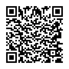 Código QR para número de telefone +2693650636