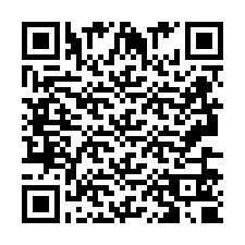 QR-code voor telefoonnummer +2693650801