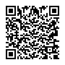 Código QR para número de telefone +2693650806