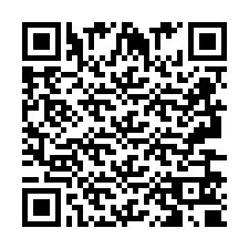 Codice QR per il numero di telefono +2693650808