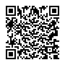 Código QR para número de telefone +2693650815