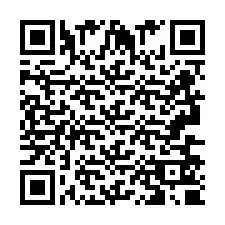 Código QR para número de telefone +2693650825