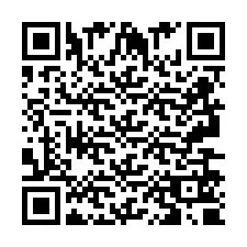 QR-koodi puhelinnumerolle +2693650848