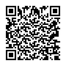 Código QR para número de telefone +2693650849