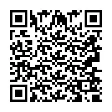 Codice QR per il numero di telefono +2693650863