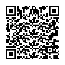 Código QR para número de telefone +2693650865