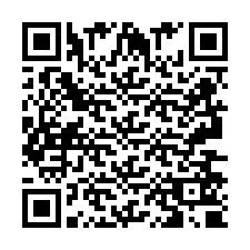 Codice QR per il numero di telefono +2693650868