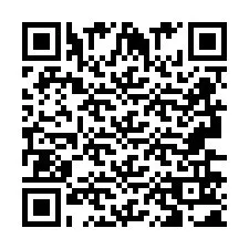 QR код за телефонен номер +2693651057