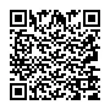 QR-koodi puhelinnumerolle +2693651698