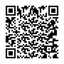 QR код за телефонен номер +2693651803