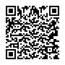 QR код за телефонен номер +2693651823