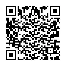 Codice QR per il numero di telefono +2693651944