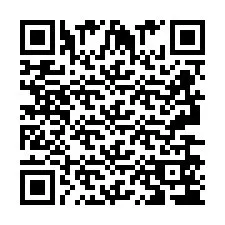 Código QR para número de telefone +2693654318