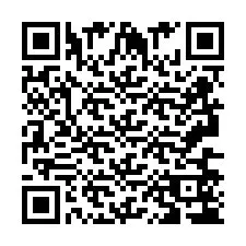 Codice QR per il numero di telefono +2693654321