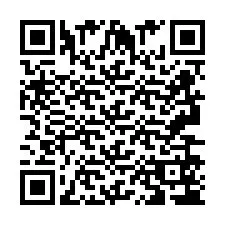 Codice QR per il numero di telefono +2693654349